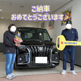ソリオバンディットご納車おめでとうございます☆